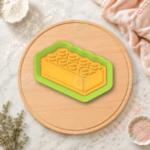 Lego Brick Cookie Cutter & Stamp
