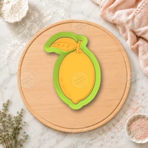 Lemon Cookie Cutter & Stamp