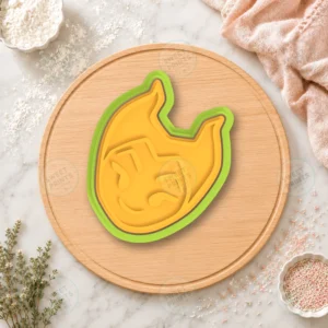 Maleficent Horned Headdress Tall Cookie Cutter & Stamp