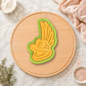Piranha Plant Leaf Face Cookie Cutter & Stamp