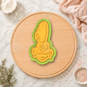 Mario Ape Character Face Calm Cookie Cutter & Stamp