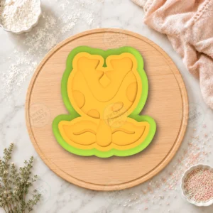 Piranha Plant 1 Cookie Cutter & Stamp