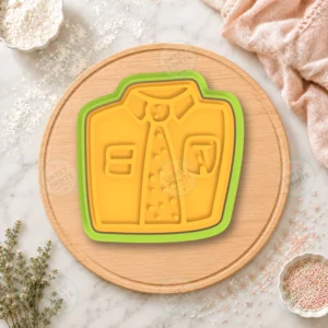 Dress Shirt Cookie Cutter & Stamp