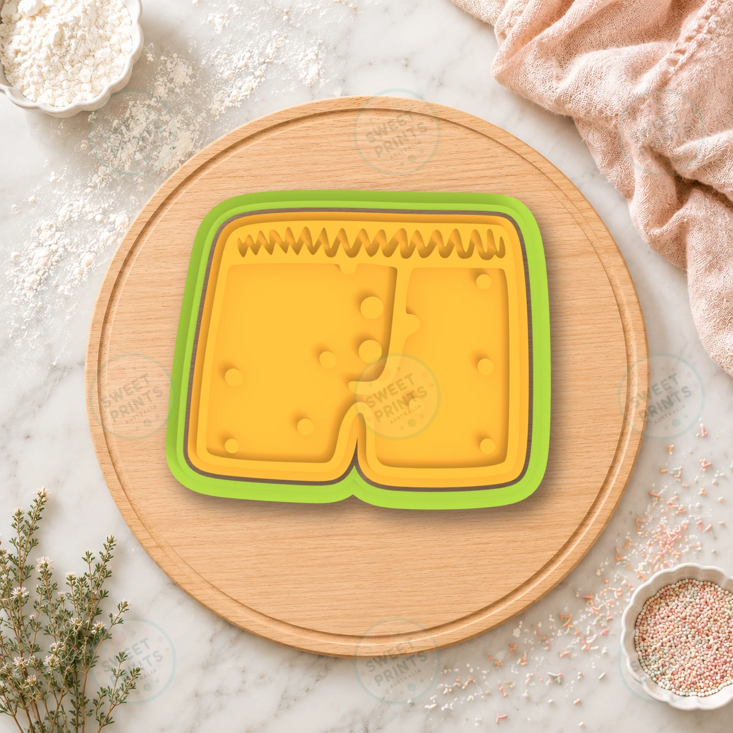 Underpants Cookie Cutter & Stamp cookie cutter