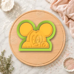 Mickey Mouse 2 Cookie Cutter & Stamp
