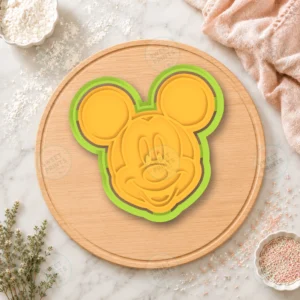 Mickey Mouse Cookie Cutter & Stamp