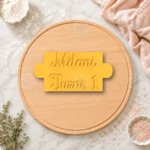 Number One Cookie Stamp
