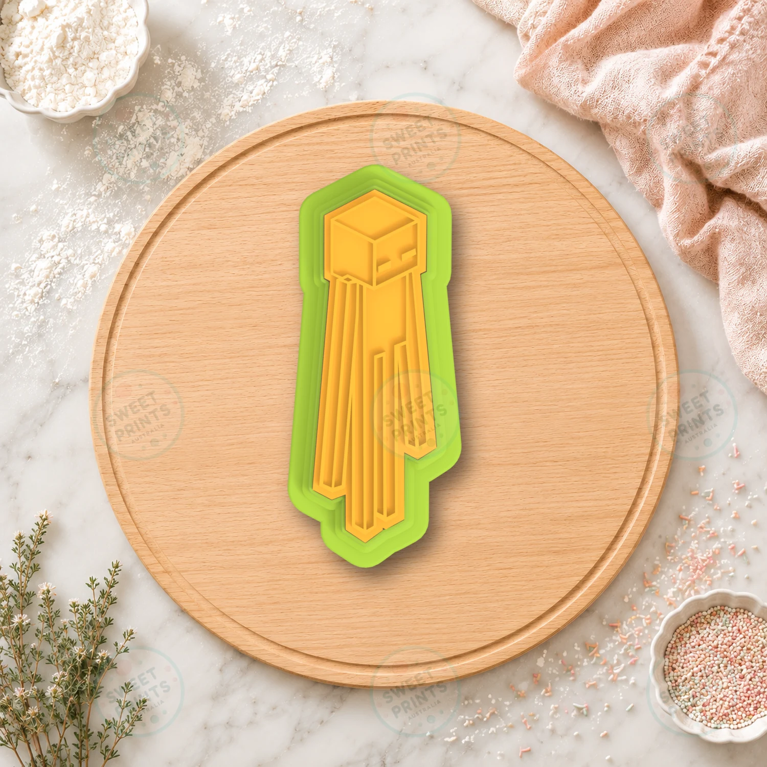 Minecraft Pickaxe 1 Cookie Cutter & Stamp cookie cutter