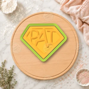 Number One Pai Trophy Cookie Cutter & Stamp