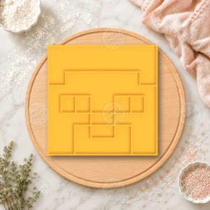 Minecraft Creeper Cookie Stamp