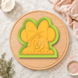 Minnie Mouse 3 Cookie Cutter & Stamp