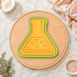 Erlenmeyer Flask Cookie Cutter & Stamp
