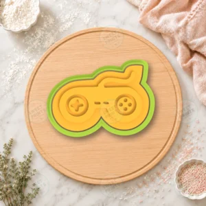 Joystick Cookie Cutter & Stamp