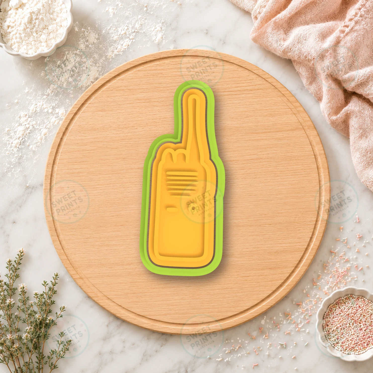 Radio Cookie Cutter & Stamp cookie cutter