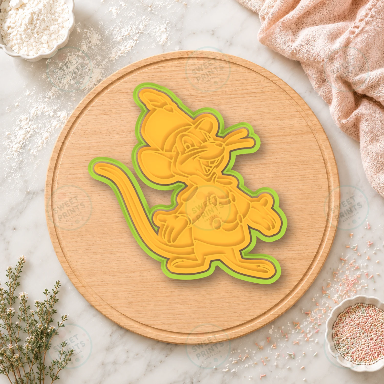 Timothy Mouse Cookie Cutter & Stamp cookie cutter