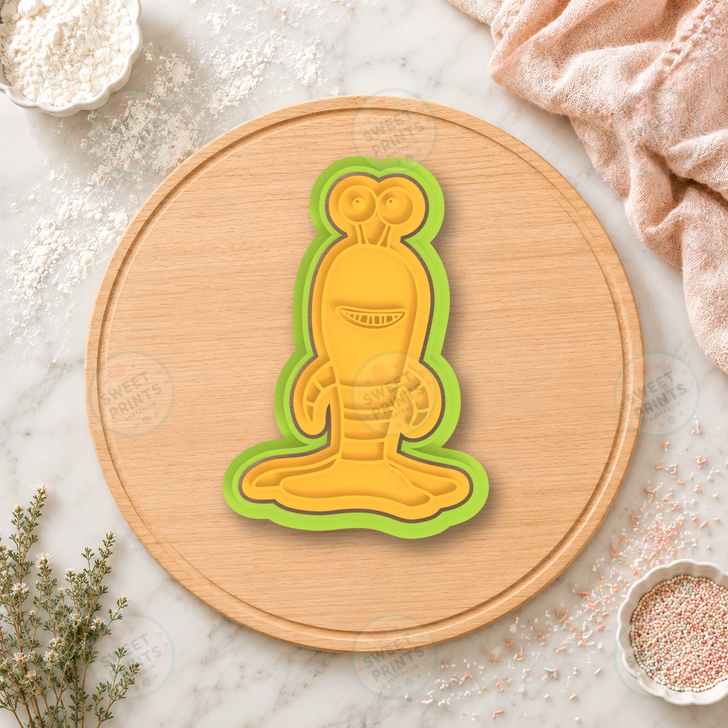 Charlie Proctor Cookie Cutter & Stamp cookie cutter