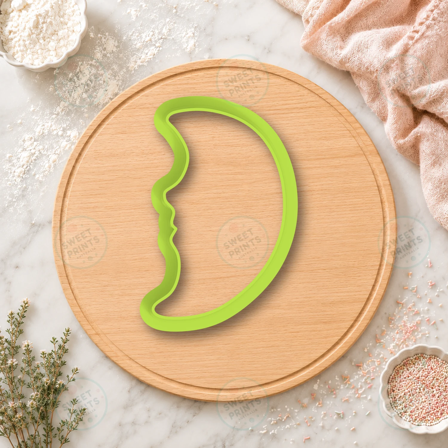 Moon Cookie Cutter cookie cutter