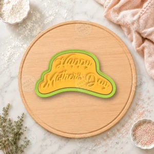 Happy Mothers Day Arch Text 2 Cookie Cutter & Stamp
