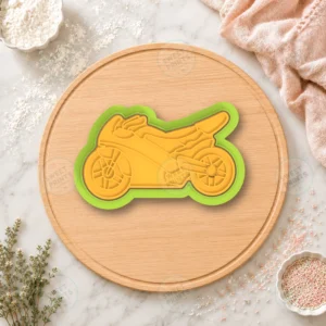 Motogp Bike Valentino Rossi Cookie Cutter & Stamp