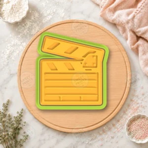 Movie Clapper Cookie Cutter & Stamp