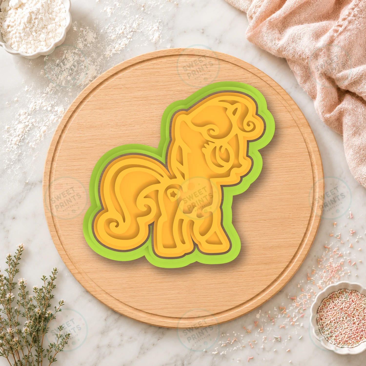 My Little Pony Character Standing Cookie Cutter & Stamp cookie cutter