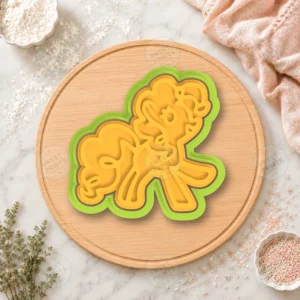 My Little Pony Character Reclining Cookie Cutter & Stamp