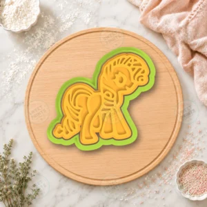 My Little Pony Unicorn Character Cookie Cutter & Stamp