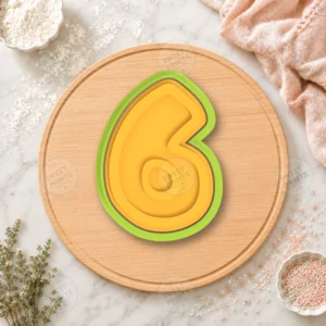 Number 14 Cookie Cutter & Stamp