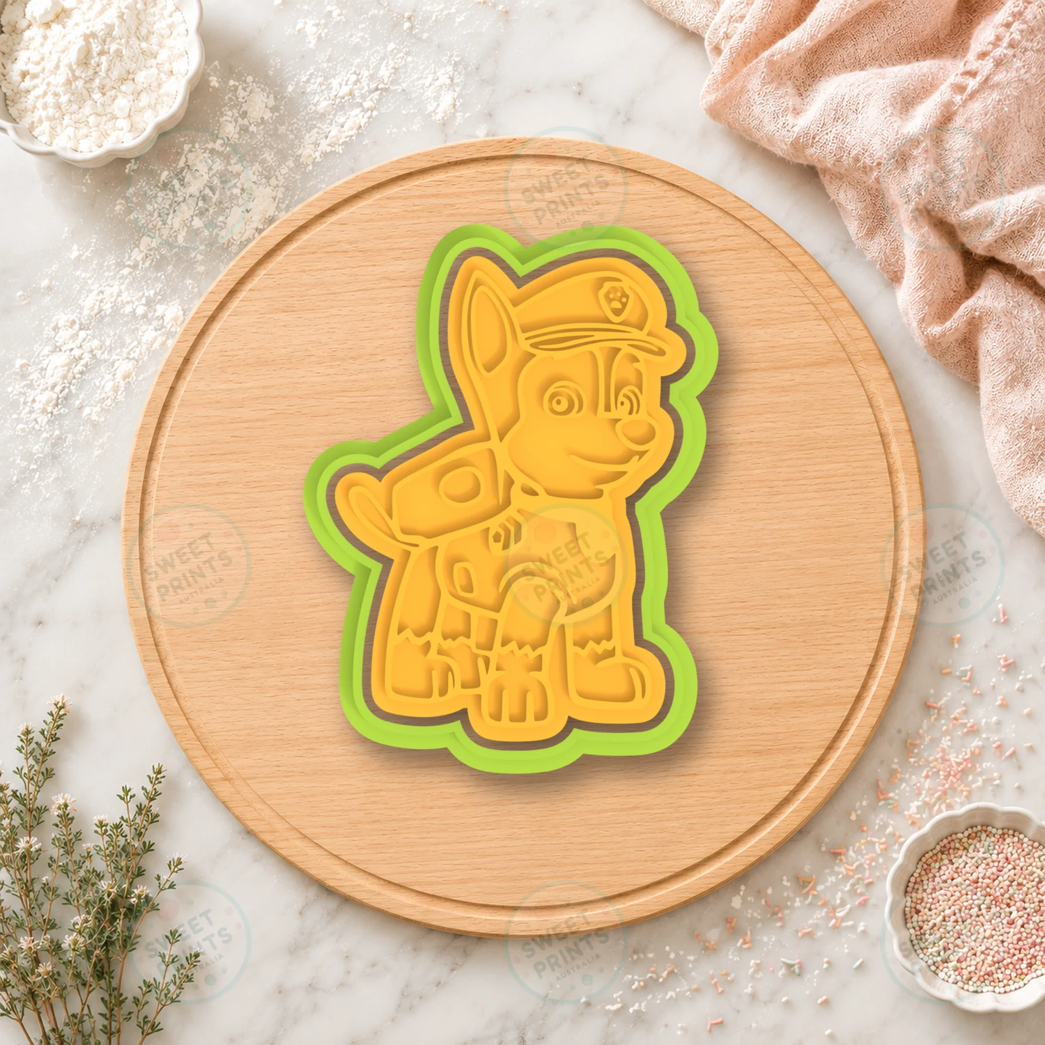 Ryder Cookie Cutter & Stamp cookie cutter