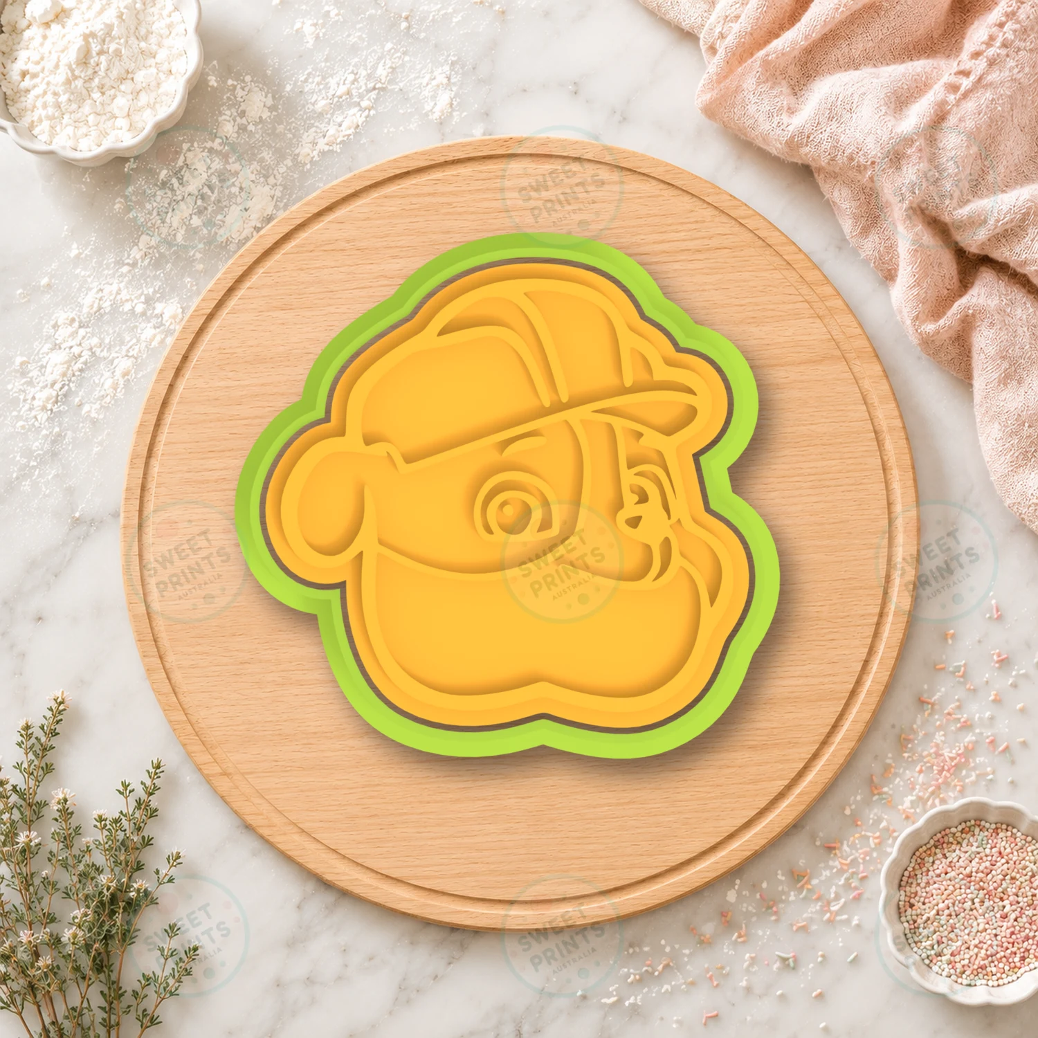 Rubble Cookie Cutter & Stamp cookie cutter