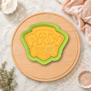 Paw Patrol Logo Cookie Cutter & Stamp
