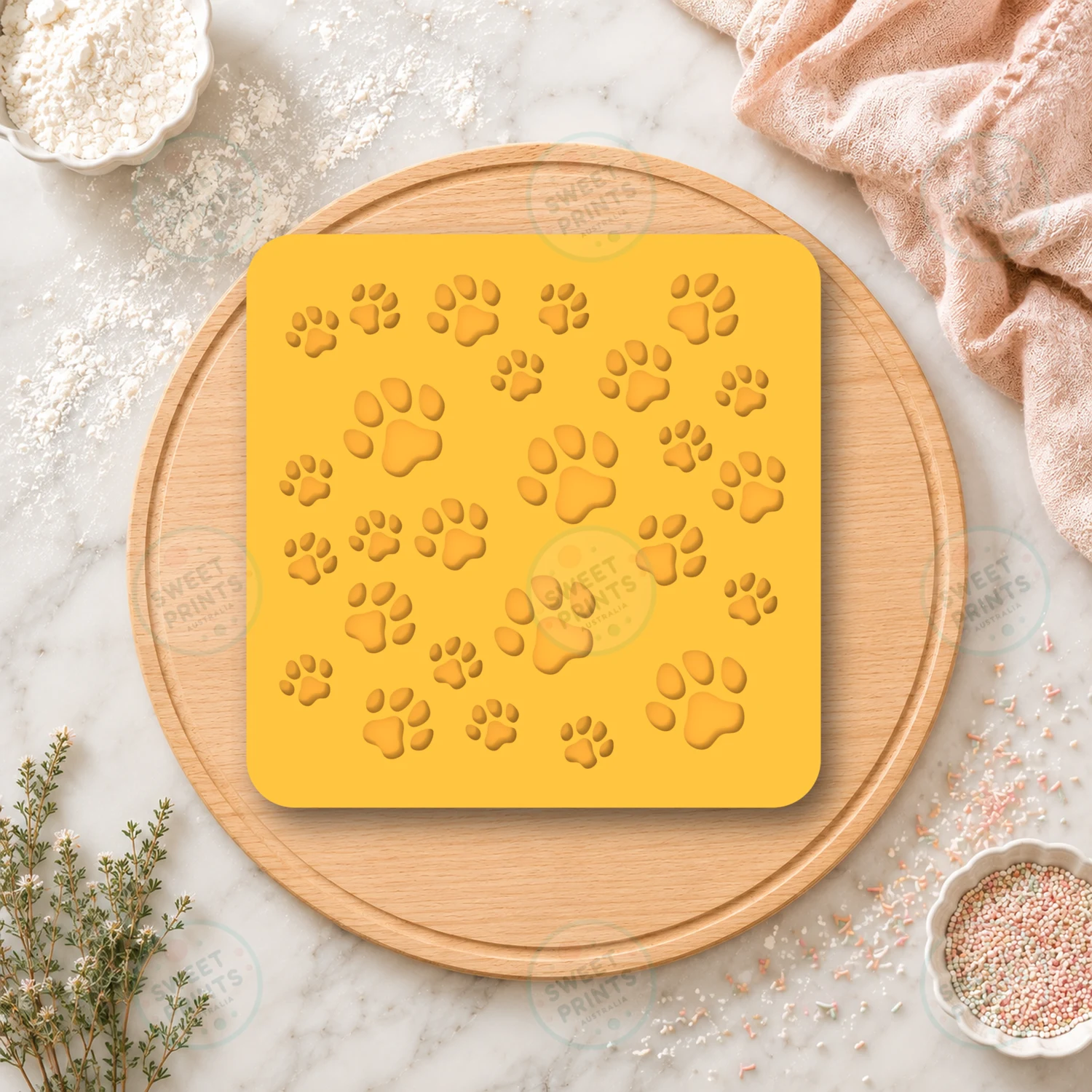 Paw Patrol Paws Cookie Stamp cookie cutter