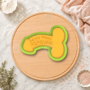 Penis Forever Cookie Cutter & Stamp