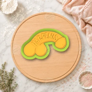 Penis Hap Cookie Cutter & Stamp