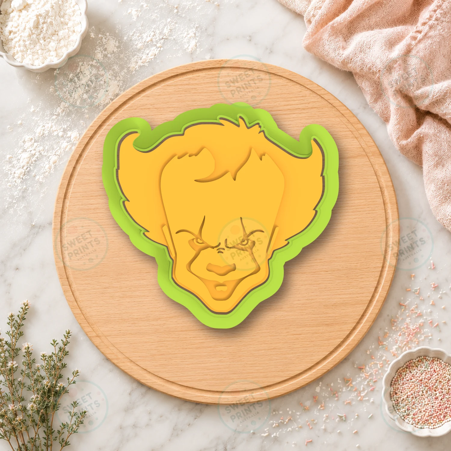 Pennywise Cookie Cutter & Stamp cookie cutter