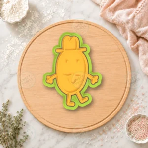 Grandpa Pig 1 Cookie Cutter & Stamp