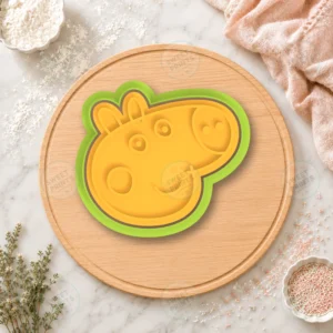 Daddy Pig Head Cookie Cutter & Stamp