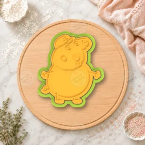 Peppa Pig Family Full Body With Sailor Hat Cookie Cutter & Stamp