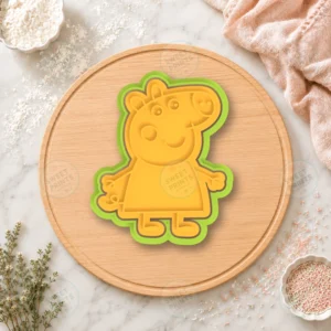 Peppa Pig 2 Cookie Cutter & Stamp