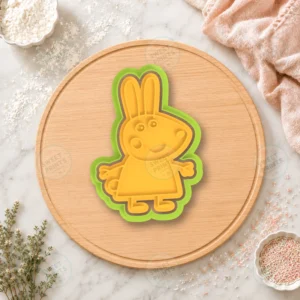 Rabbit Character 3 Cookie Cutter & Stamp