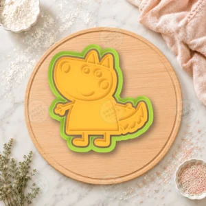 Dinosaur Toy Cookie Cutter & Stamp