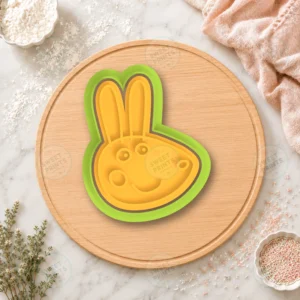 Rabbit Face 1 Cookie Cutter & Stamp