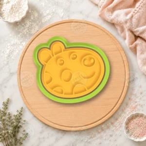 Sheep Face 4 Cookie Cutter & Stamp