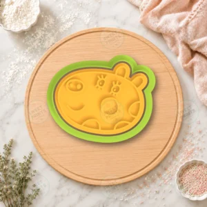 Sheep Face 2 Cookie Cutter & Stamp