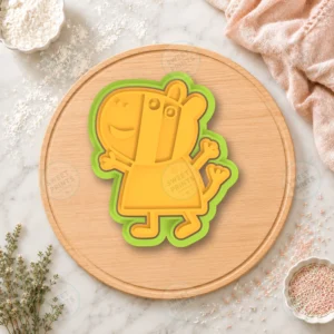 Rebecca Rabbit Cookie Cutter & Stamp