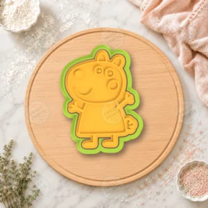 Rabbit Character 6 Cookie Cutter & Stamp