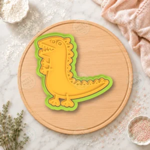 Dinosaur Character 1 Cookie Cutter & Stamp