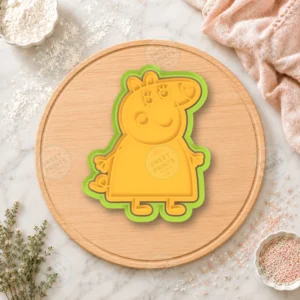 Rabbit Character 7 Cookie Cutter & Stamp