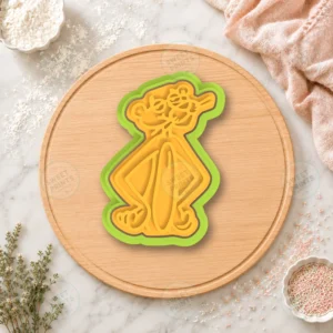 Pink Panther Cookie Cutter & Stamp