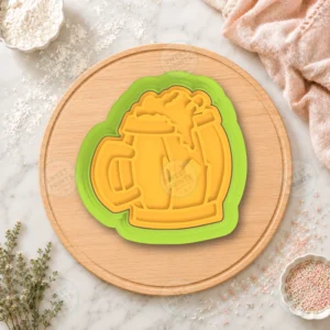 Beer Mug 1 Cookie Cutter & Stamp